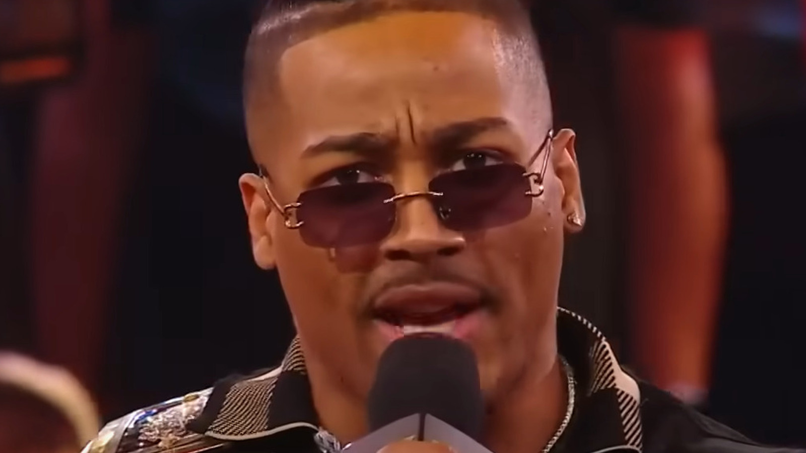 El efecto Grayson Waller con el campeón de NXT Carmelo Hayes, más