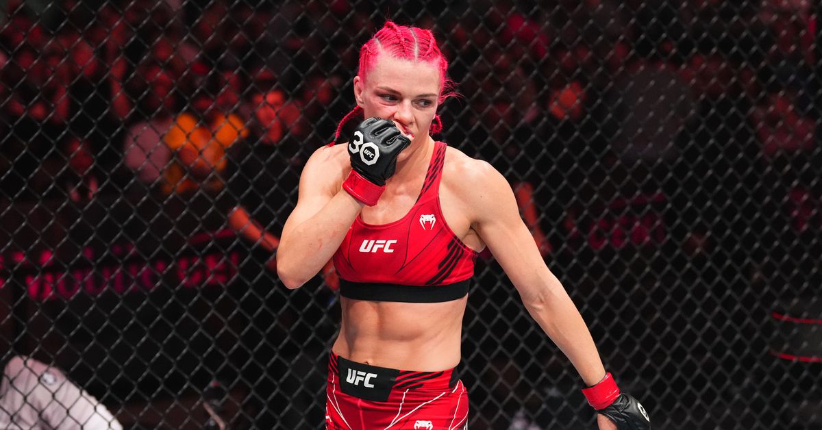 Gillian Robertson aborda la controversia de sumisión en UFC Kansas City