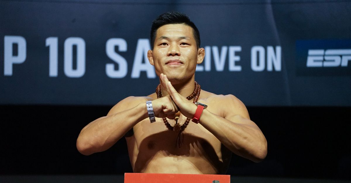 Li Jingliang detalla la lesión en la columna que lo obligó a abandonar UFC 287: "Traté de superarlo"
