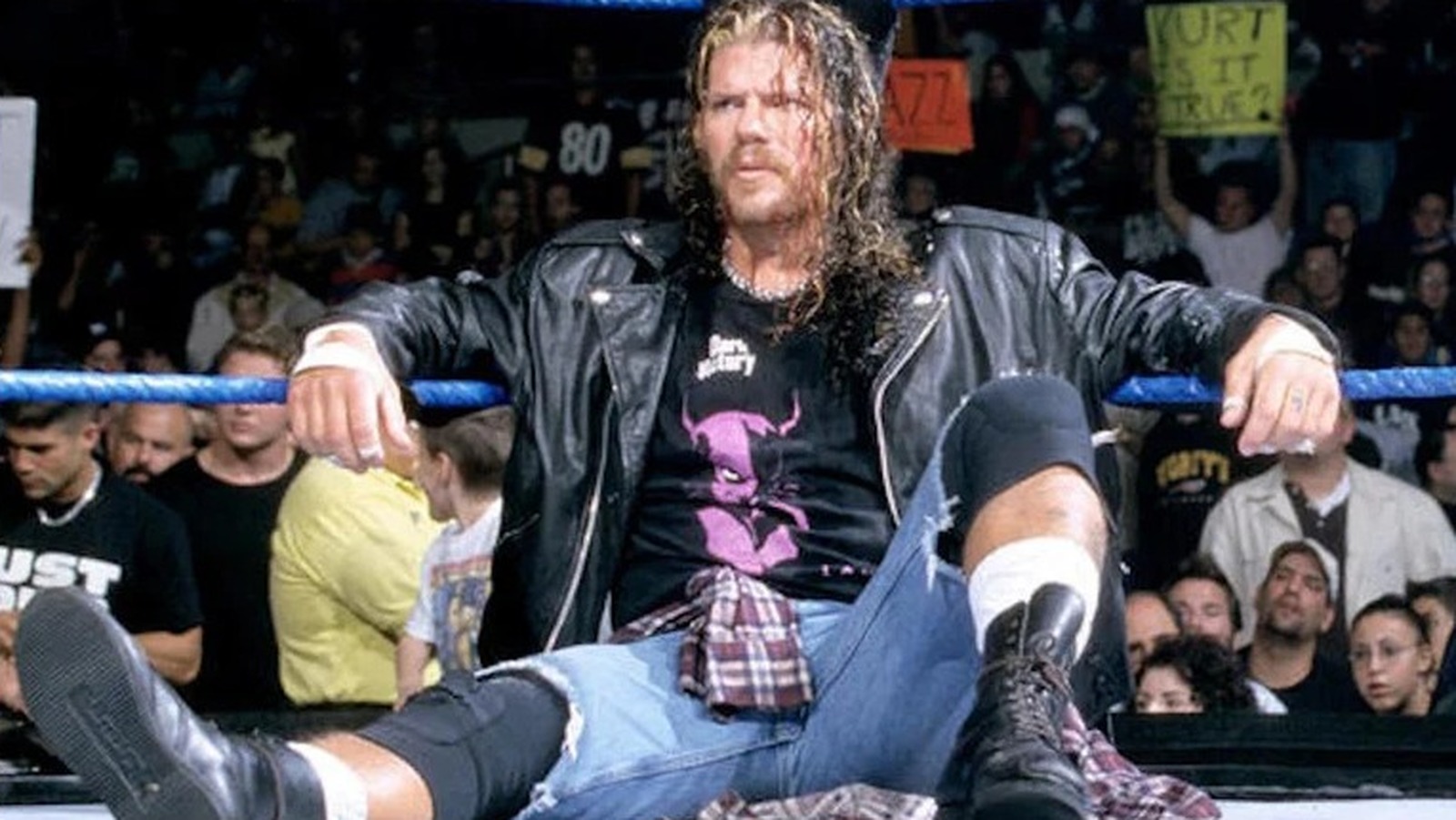 Raven estaba sorprendido y decepcionado de que su carrera por el título de WCW US duró un día