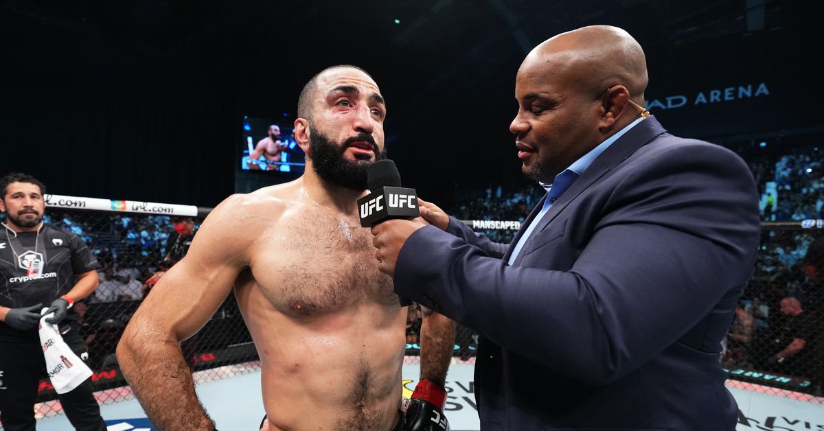 Belal Muhammad: Después de vencer a Gilbert Burns en UFC 288, 'si no me das mi respeto, solo eres un hater'