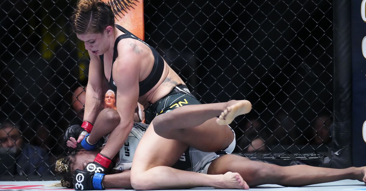 Mackenzie Dern consideró el retiro de UFC Vegas 73, desató la ira en Angela Hill