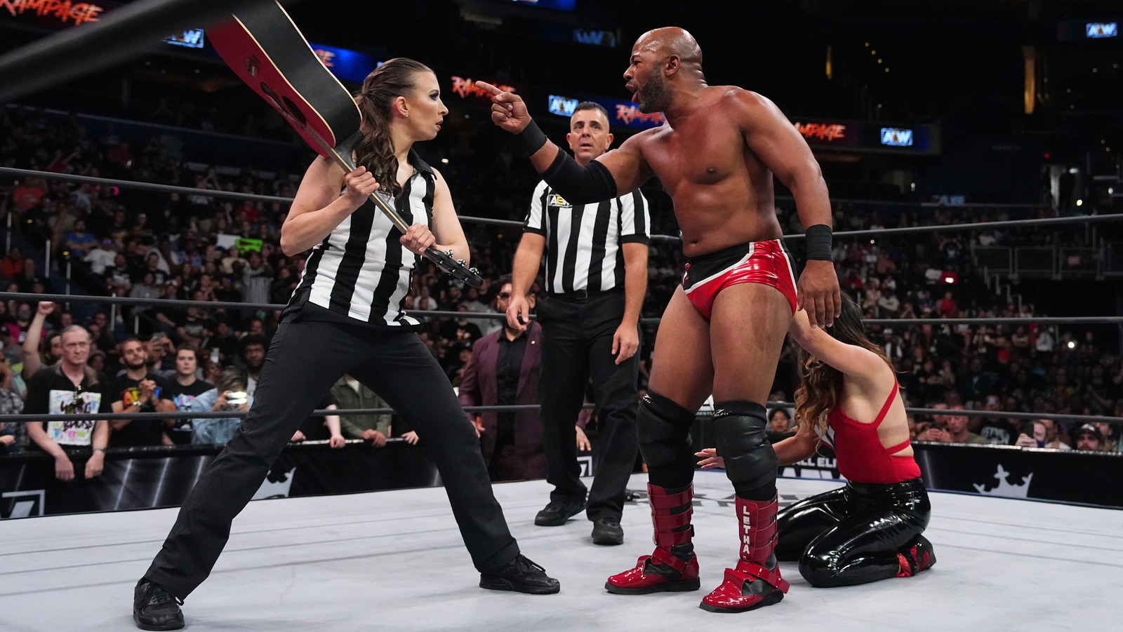 Jeff Jarrett explica las reacciones de los que no son luchadores en el reciente AEW Rampage Match