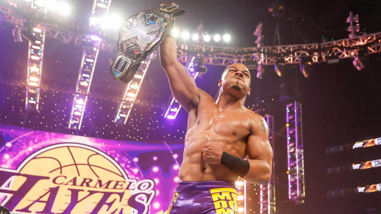 Carmelo Hayes no falta en Great American Bash, retiene el Campeonato WWE NXT