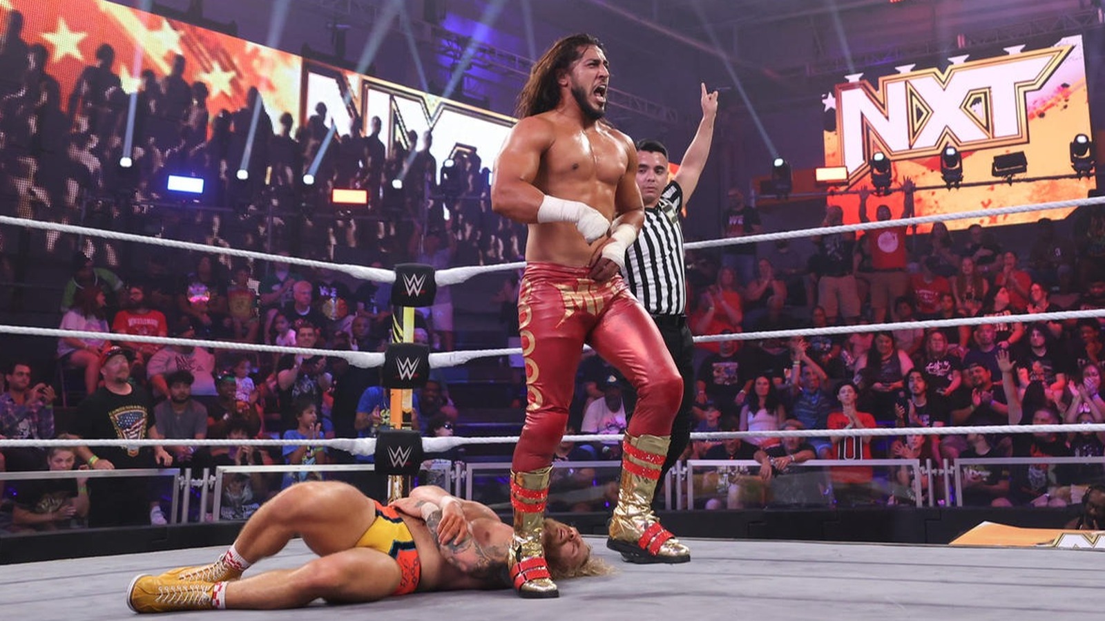 Mustafa Ali reta a Wes Lee a una lucha por el título en WWE NXT Great American Bash
