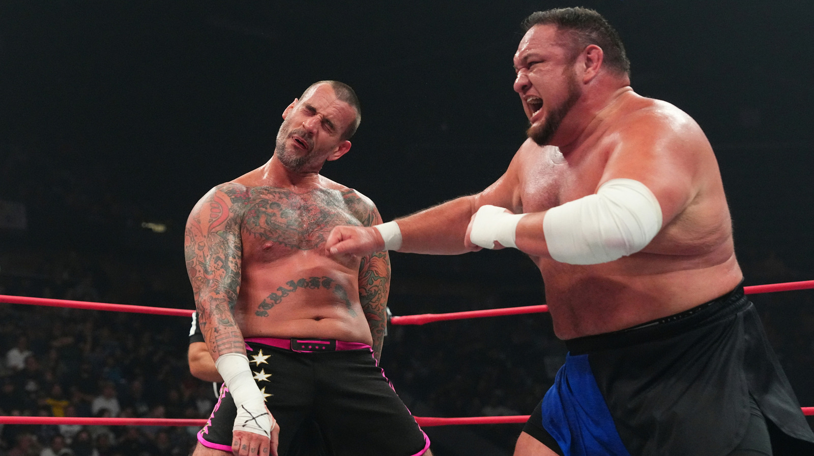Repunte de índices de colisión de AEW para CM Punk vs.  Samoa Joe, FTR vs.  bala club oro