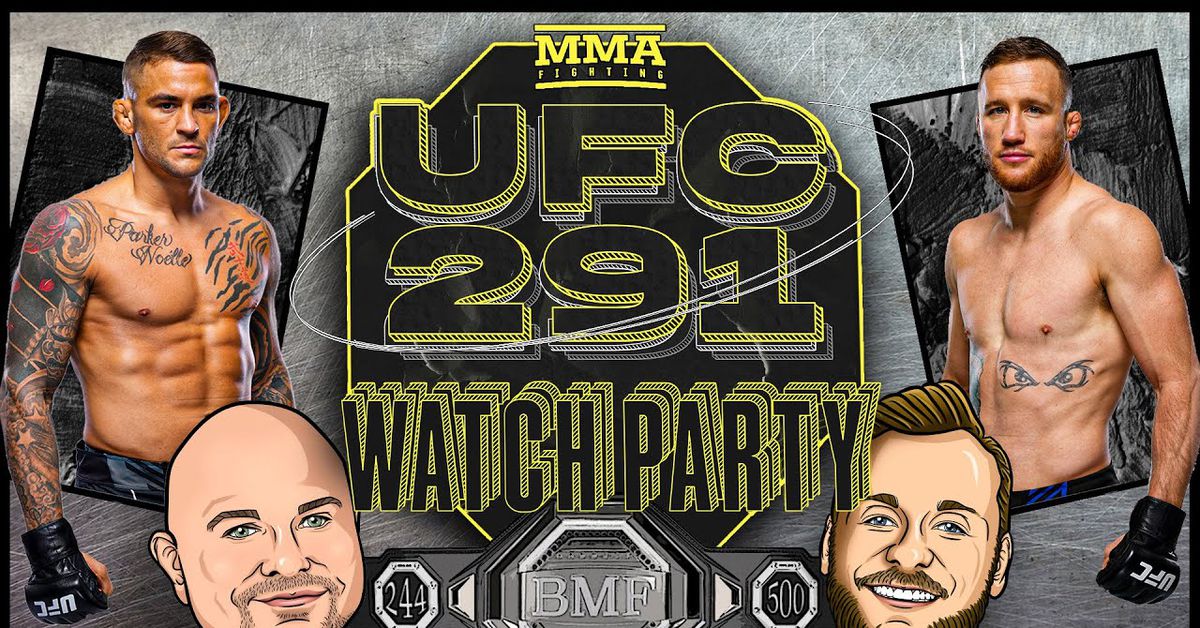 UFC 291: Dustin Poirier vs. Justin Gaethje 2 live stream watch party