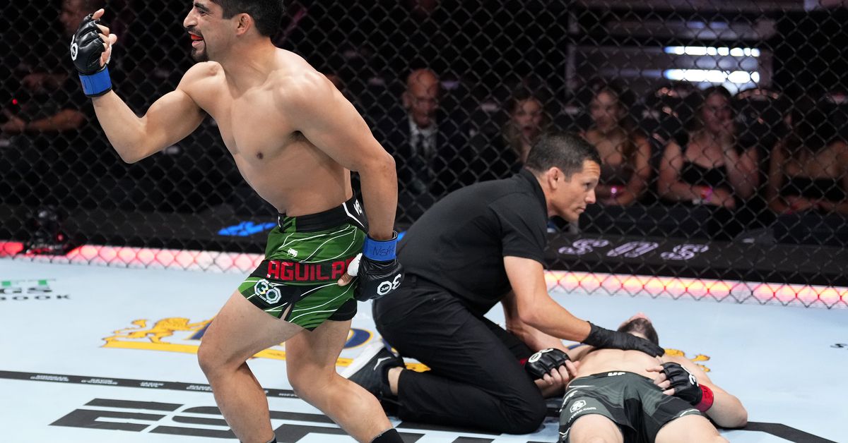 Video UFC 290: Jesús Aguilar noquea a Shannon Ross en 17 segundos con brutal puñetazo