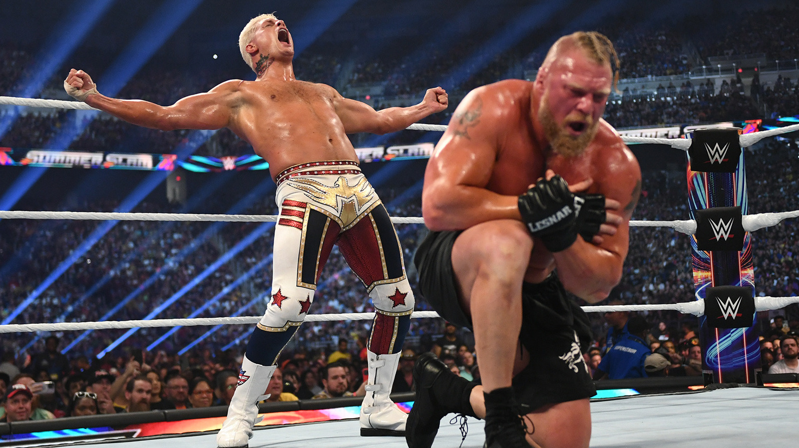 Cody Rhodes rompe la disputa de la WWE con Brock Lesnar, búsqueda del evento principal de WrestleMania