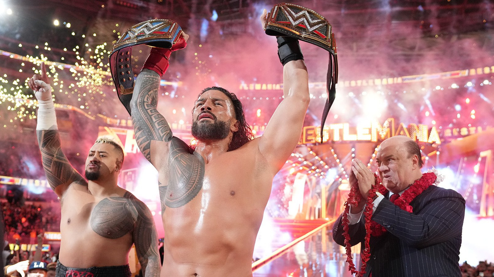 El reinado del título de la WWE terminará 'Siempre que Roman Reigns y Paul Heyman F *** in' Say'
