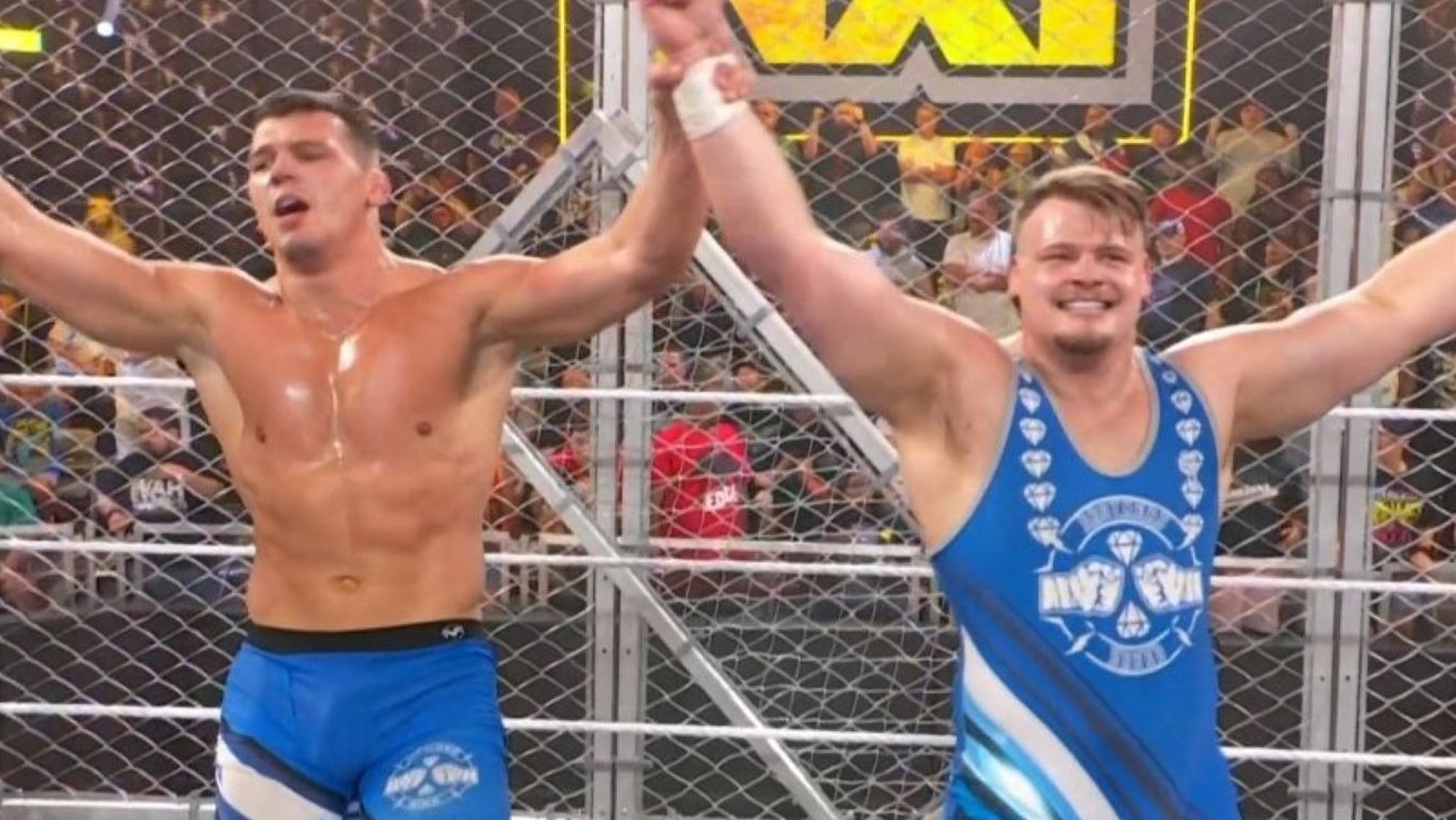 Los hermanos Creed derrotan a The Dyad en Steel Cage y recuperan sus trabajos en WWE NXT