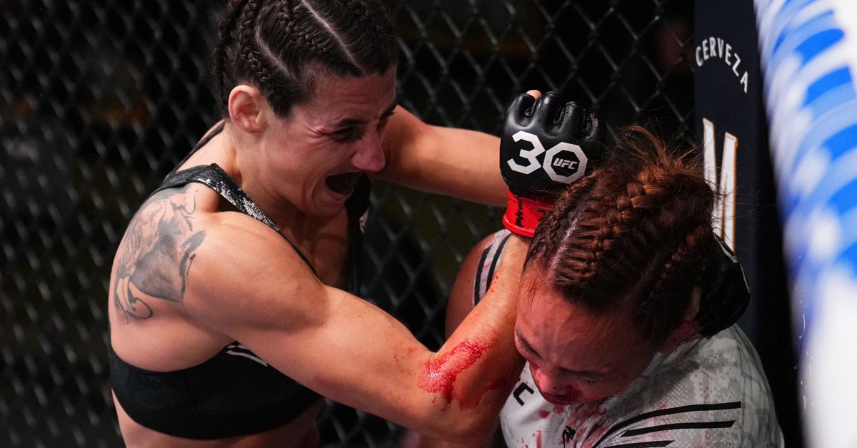 Bonos de UFC Vegas 79: Marina Rodríguez cobra $50,000 extra por detener sangrientamente a Michelle Waterson-Gómez