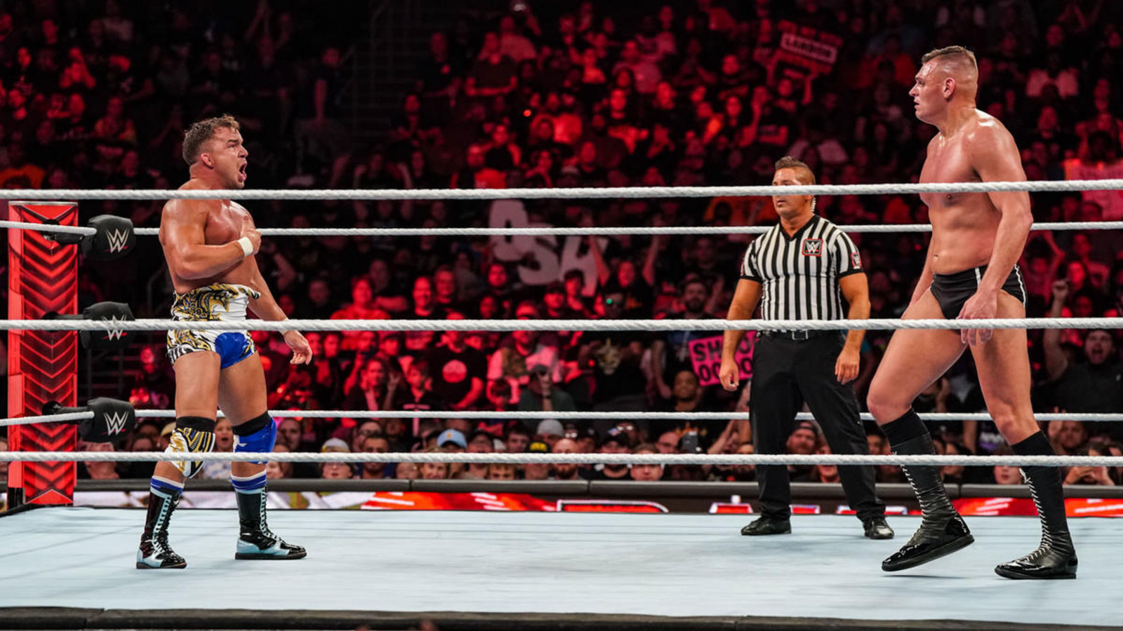 Chad Gable se burla de la revancha con GUNTHER después de la pérdida del título intercontinental en WWE Raw