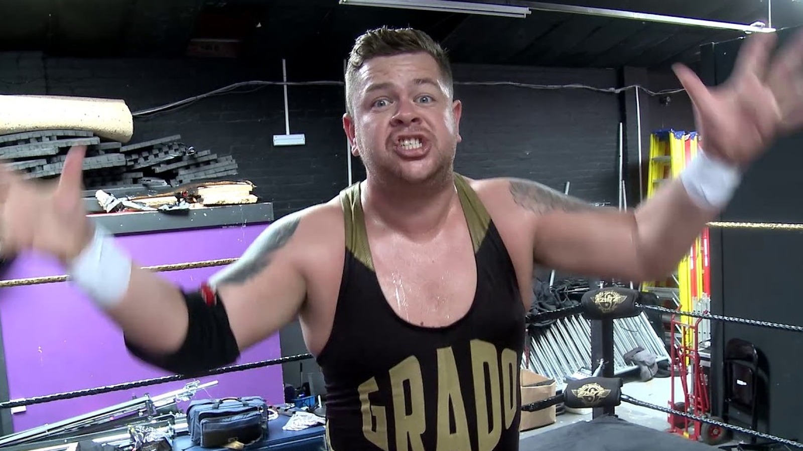 Grado recuerda un momento divertido en el ring de TNA con el propietario de NWA, Billy Corgan