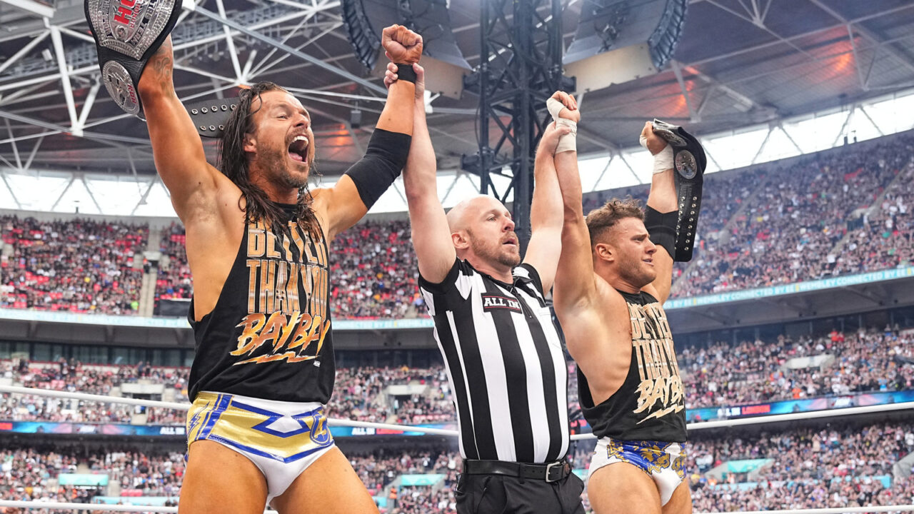 MJF y Adam Cole retienen los títulos mundiales en parejas de ROH en el primer partido de AEW All Out