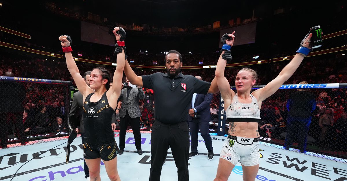 Noche UFC: Alexa Grasso vs. Valentina Shevchenko 2 tarjetas oficiales