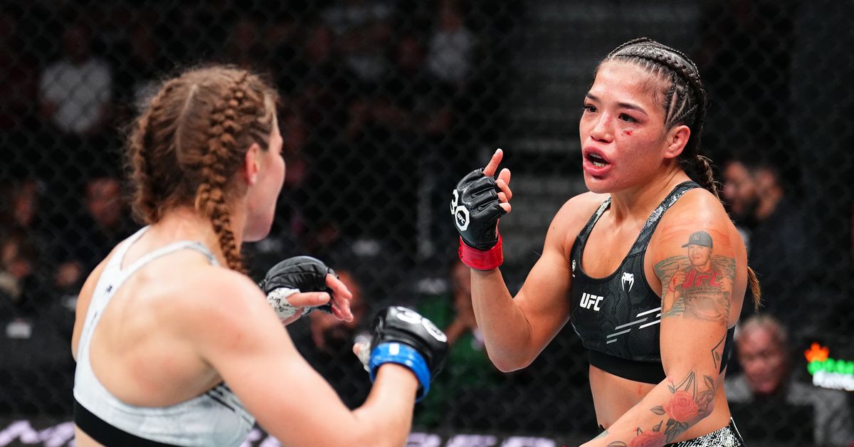 Tracy Cortez cree que 'no fue un accidente' que Jasmine Jasudavicius se tirara del pelo en Noche UFC