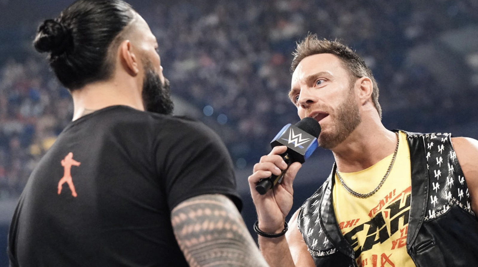 Corey Graves sobre cómo cree que los fanáticos de la WWE podrían reaccionar si LA Knight vence a Roman Reigns