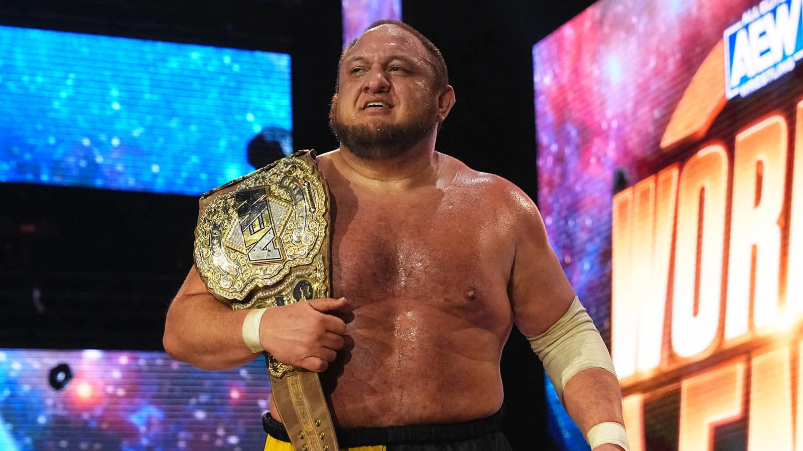 Swerve Strickland, otros contendientes se enfrentan al campeón mundial de AEW Samoa Joe en dinamita