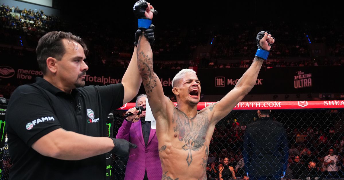 'Robo directo': Los profesionales reaccionan a la controvertida victoria por decisión dividida de Felipe dos Santos en UFC Ciudad de México