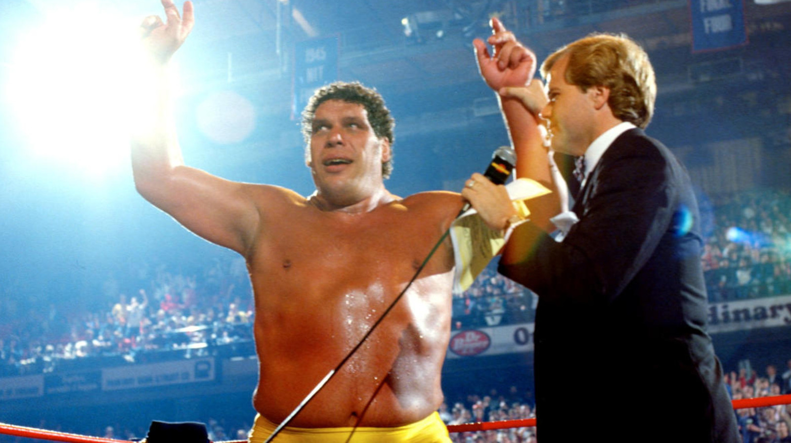 Demolition Smash recuerda experiencias de trabajo con el ícono de la WWE Andre The Giant