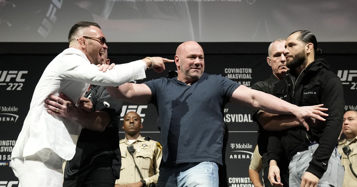 Informe matutino: Jorge Masvidal critica al 'mentiroso pedazo de mierda' Colby Covington por culpar de la derrota de UFC 296 al apoyo de Donald Trump