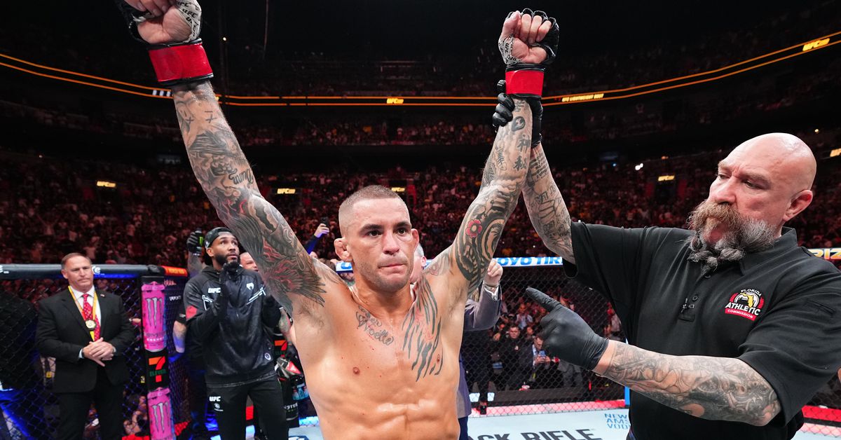 Dustin Poirier: La pérdida de Justin Gaethje llevó a la 'oscuridad', pensamientos de retiro antes del regreso de UFC 299