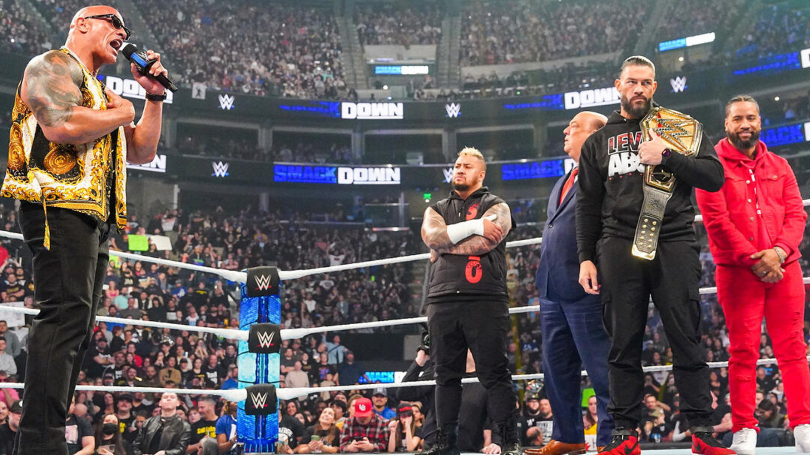 Fox oculta el segmento Bloodline de WWE SmackDown en un intento por evitar las señales de multitudes