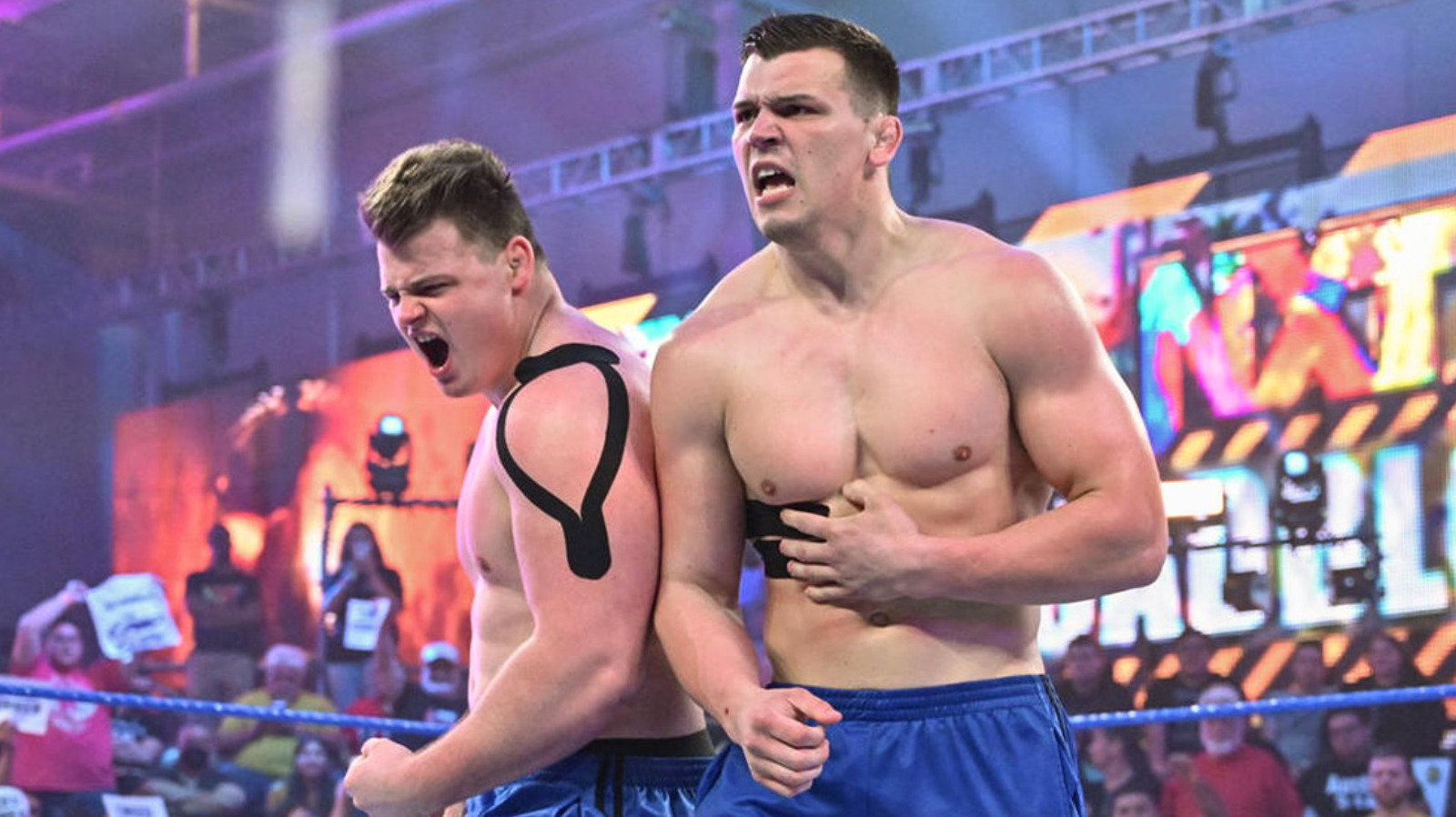 Johnny Gargano evalúa a los oponentes de WWE Raw, The Creed Brothers