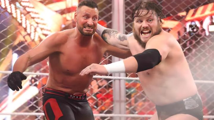 Reacción detrás del escenario a Dijak vs.  Lucha de asilo de Joe Gacy en WWE NXT Roadblock