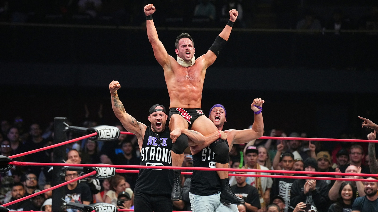 Roderick Strong gana el título internacional, Kyle O'Reilly regresa en AEW Revolution