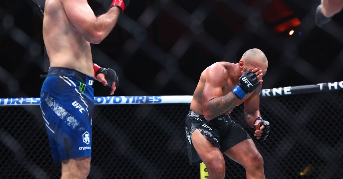 Bruno Silva perdió temporalmente el 30 por ciento de la visión en 1 ojo por la falta de Chris Weidman en UFC Atlantic City