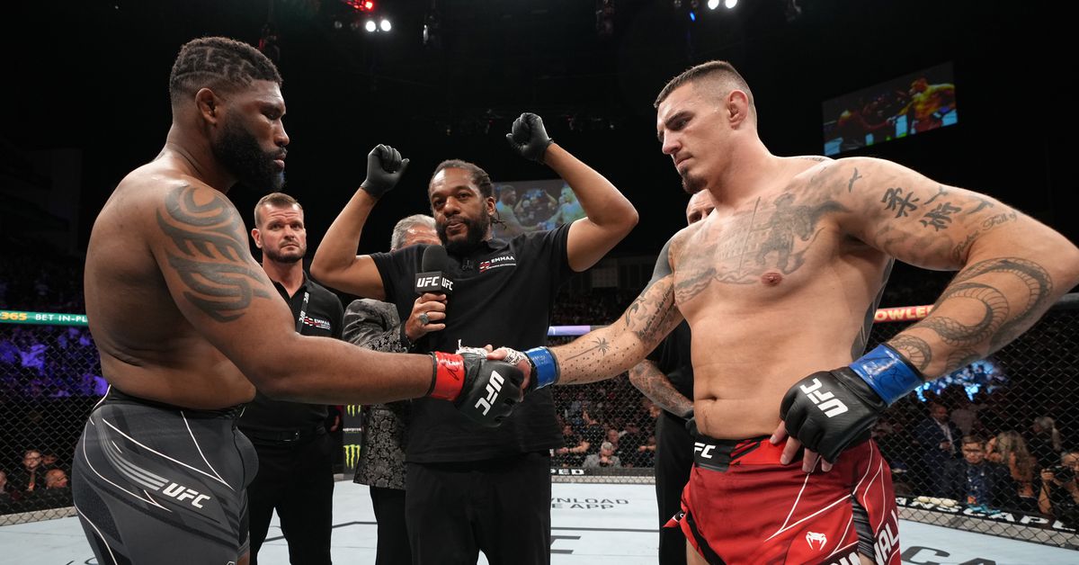 Curtis Blaydes: la pelea con Tom Aspinall en UFC 304 tiene sentido, pero aprendí 'no me haga ilusiones'