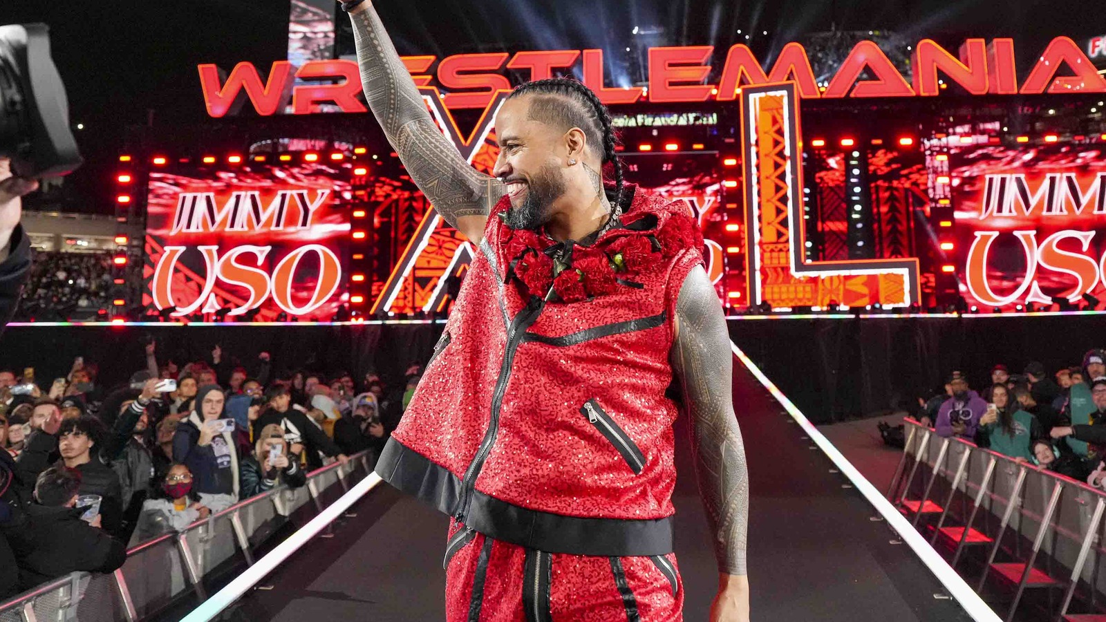 Jimmy Uso de la WWE marginado por lesión, no será reclutado