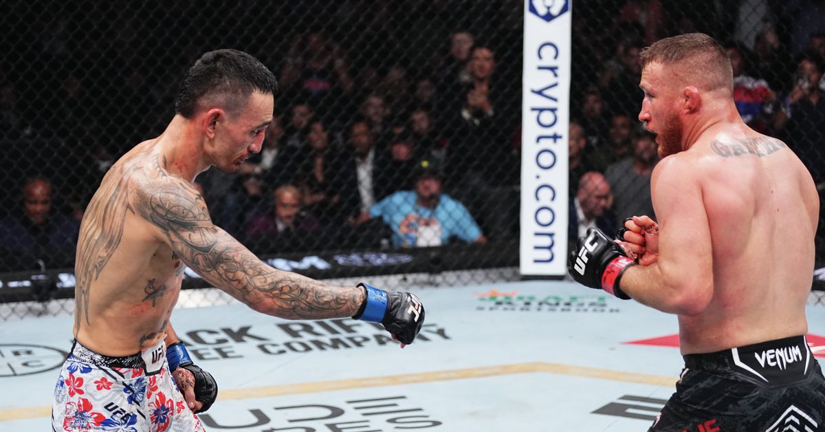 Justin Gaethje felicita a Max Holloway en su primera declaración tras la impactante derrota en UFC 300