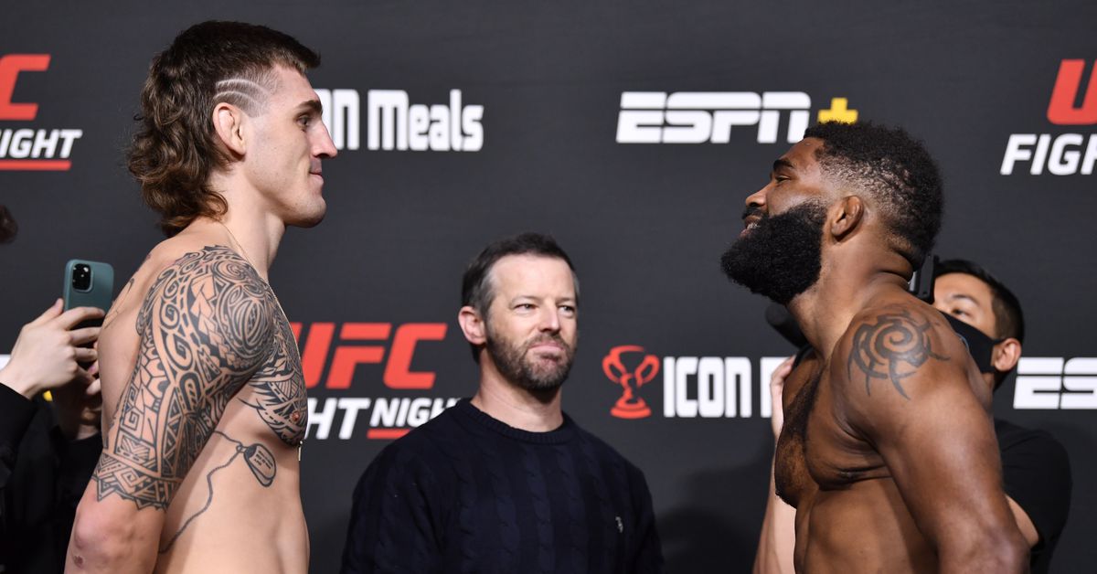 No se prohíben apuestas: ¿Podrá Brendan Allen vengarse de Chris Curtis en UFC Vegas 90?