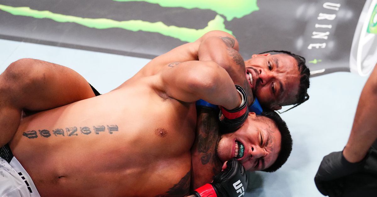 Video de UFC Vegas 91: El desvalido Chris Padilla estrangula a James Llontop con 5 días de anticipación