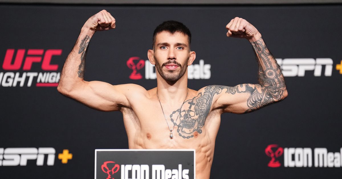 Vídeo de pesaje de UFC Vegas 91