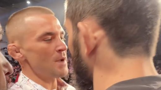 'No digas hijo de puta': escucha lo que hizo que Islam Makhachev y Dustin Poirier se enojaran en la feroz mirada de UFC 302