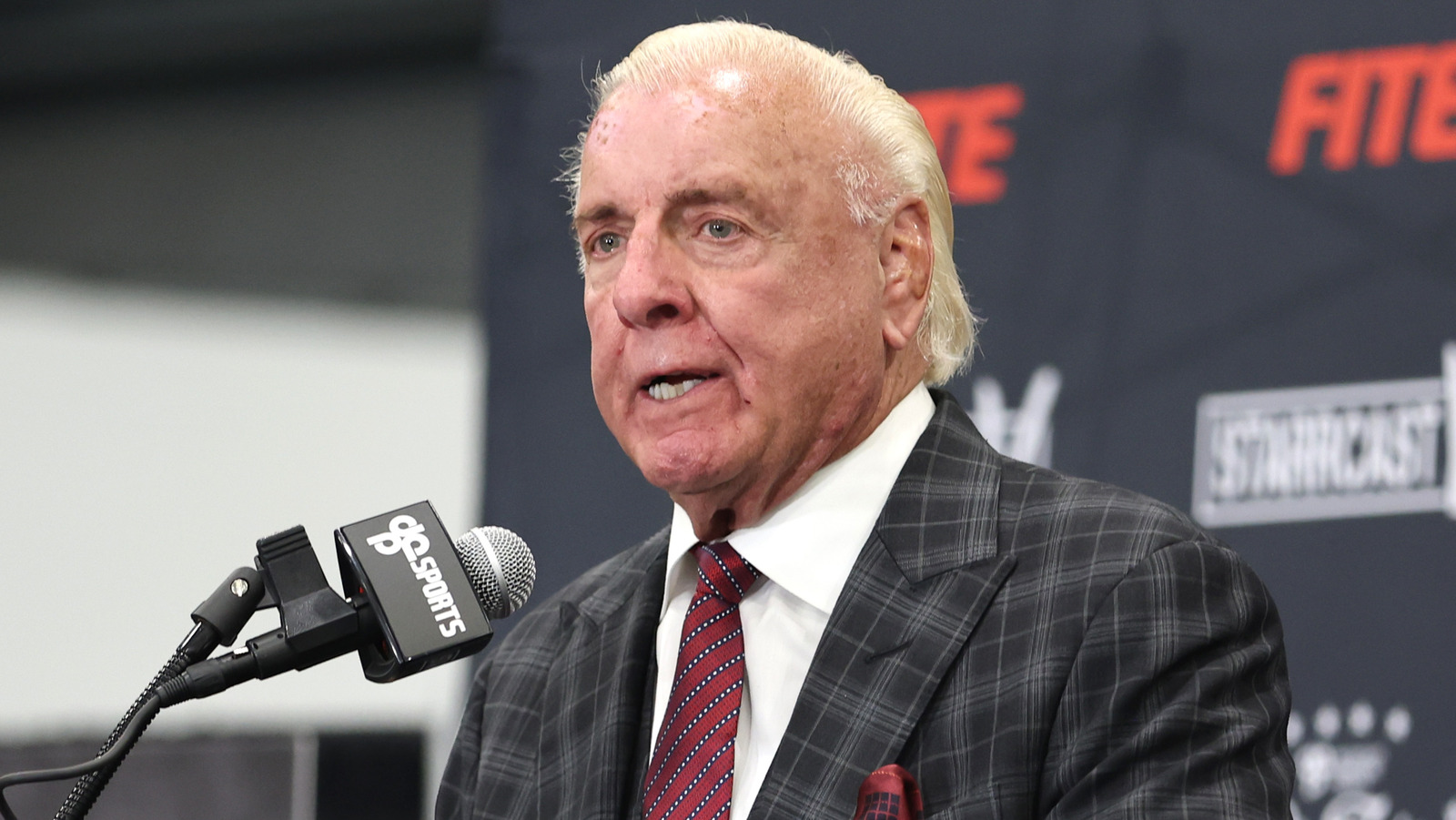 El artista de AEW, Ric Flair, no está contento por haber quedado fuera de la próxima serie de televisión de VICE