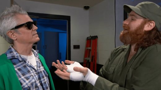 Johnny Knoxville bloquea el especial de comedia de Netflix de la estrella de la WWE Sami Zayn