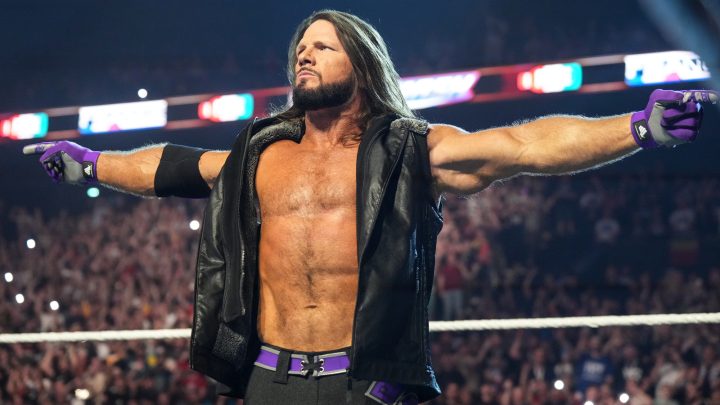 La estrella de la WWE AJ Styles habla sobre su posible retiro y cómo pasar tiempo lejos de su familia