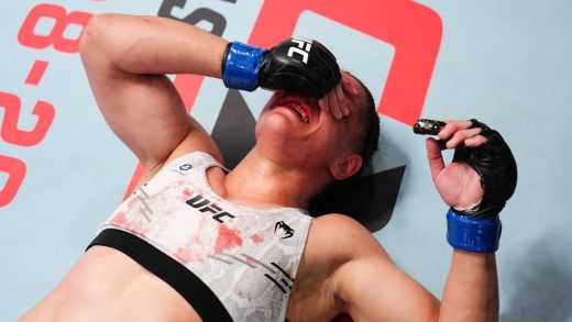Video UFC Vegas 92: Piera Rodríguez descalificada por cabezazos intencionales a Ariane Carnelossi