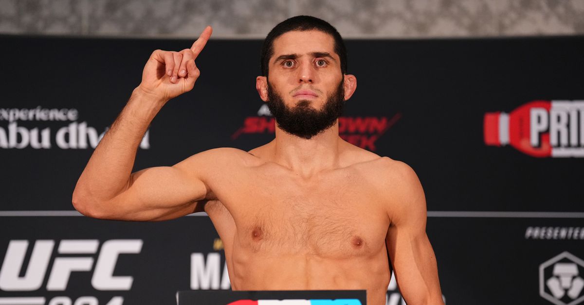 Video de pesaje de UFC 302 - MMA Fighting