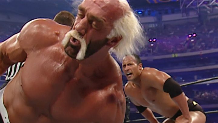 El miembro del Salón de la Fama de la WWE Kevin Nash recuerda Hogan vs.  Rock en WrestleMania 18