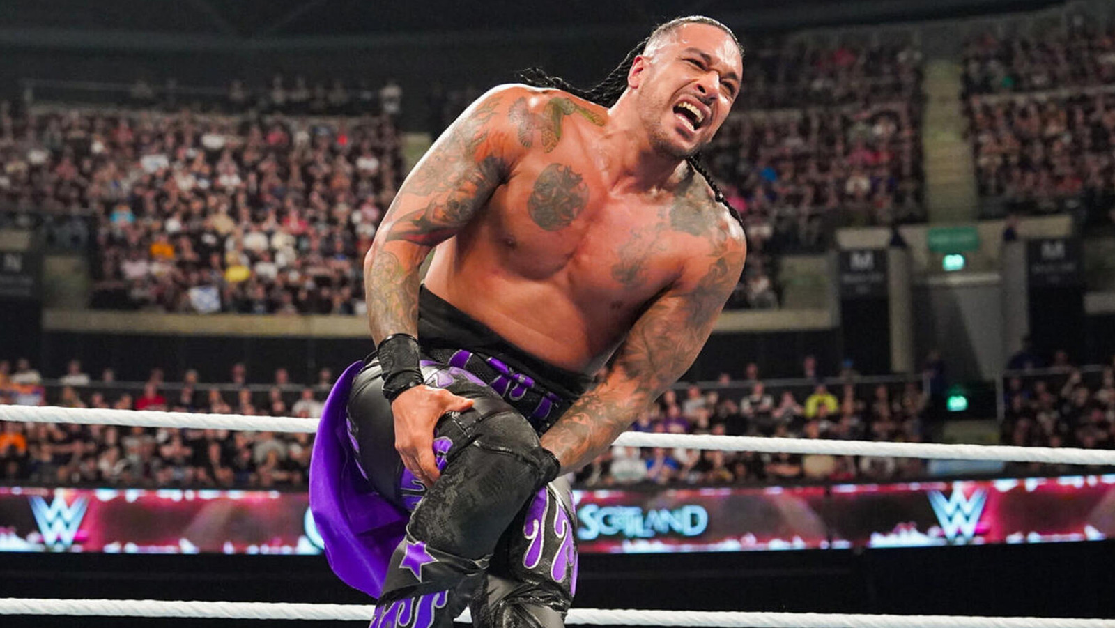 Actualización sobre Damian Priest luego del choque de WWE en The Castle Fall