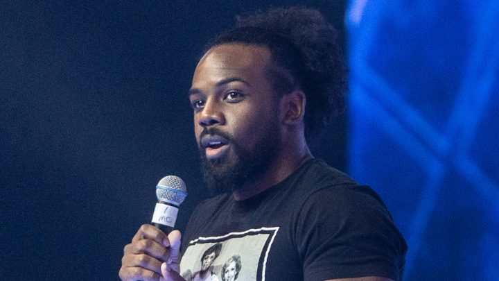 El director de canales Xavier Woods de la WWE, Jordan Peele, en perfecta respuesta a Wyatt Sicks