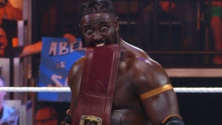 Oba Femi mantiene el título norteamericano de WWE NXT (pero no inmoviliza a Wes Lee) en Battleground