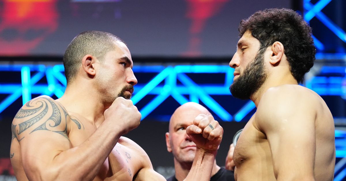 Resultados de UFC Arabia Saudita: Whittaker vs.Aliskerov