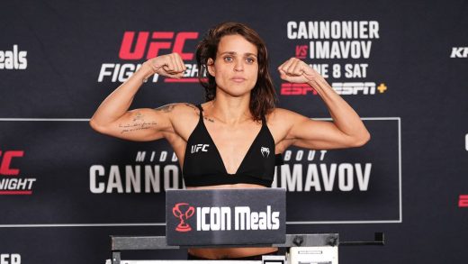 Resultados del pesaje de UFC Louisville: Eduarda Moura pierde el peso por segunda pelea consecutiva